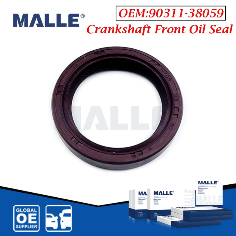 1ZZ Engine Crankshaft Front Oil Seal For Toyota 1ZZFE ZZE122 AVENSIS COROLLA AURIS Auto Parts Car A