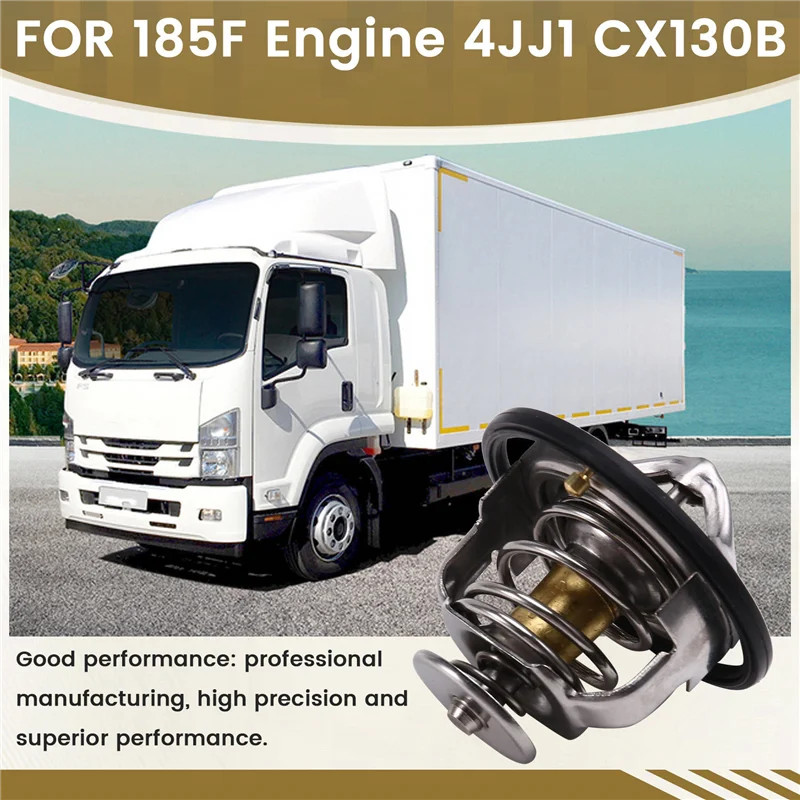 AASS-Thermostat For ISUZU 185F Engine 4JJ1 CX130B Excavator Parts Thermostat 8-98017027-2 898017027