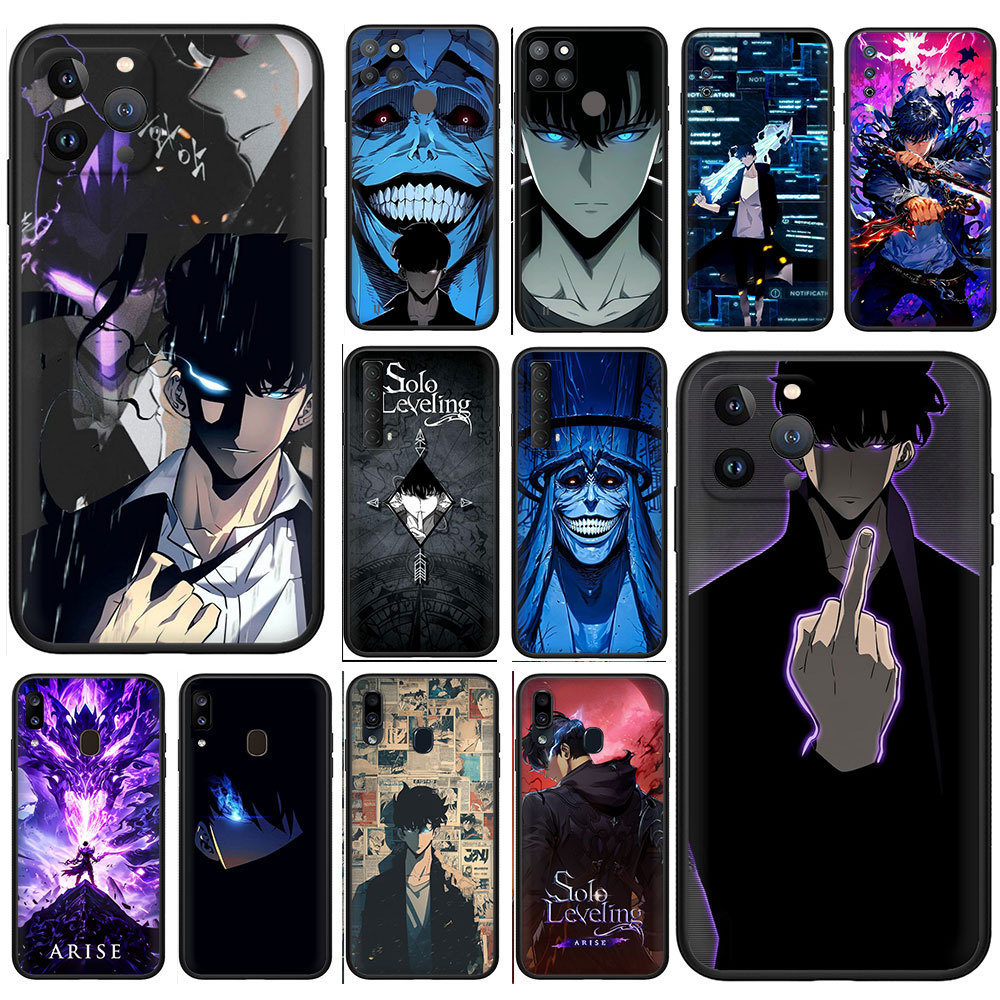 เคสโทรศัพท์แบบนิ่ม OPPO A77 A77S A57 5G A74 A76 A78 A58 5G A91 F15 V3Q6 Solo Leveling TPU Case