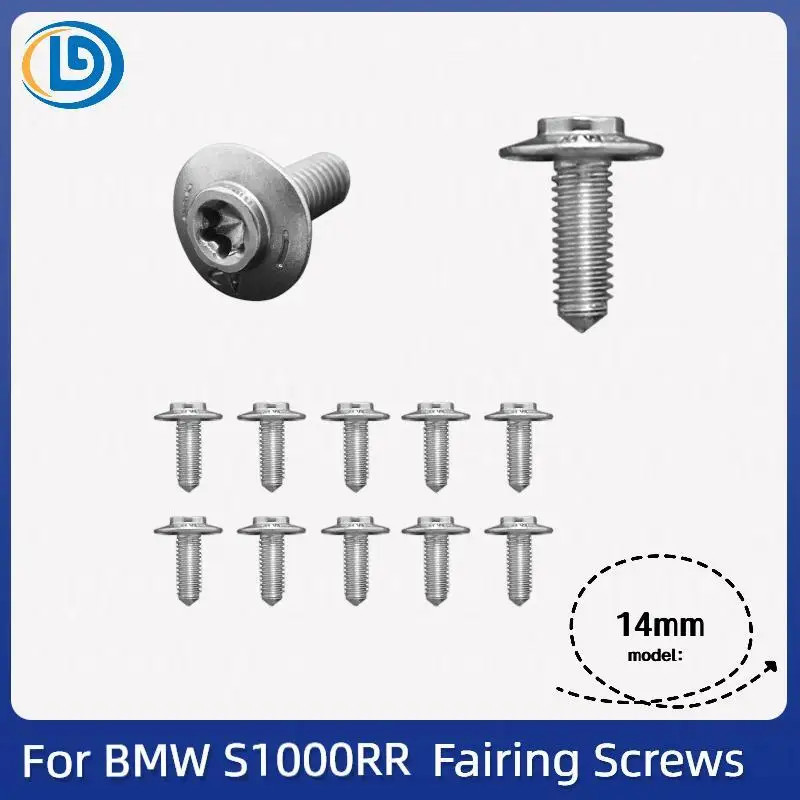 For BMW R1200GS R1250GS F850GS ADV R1200RT R1250RT R NINE T K1600GTL K1600B S1000RR M5*14 Motorcycl