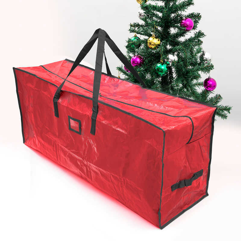 E-commerce PE Christmas Tree 7.5 FT/9FT Storage Bag Moving Bag กระเป๋าในครัวเรือนแบบพกพา
