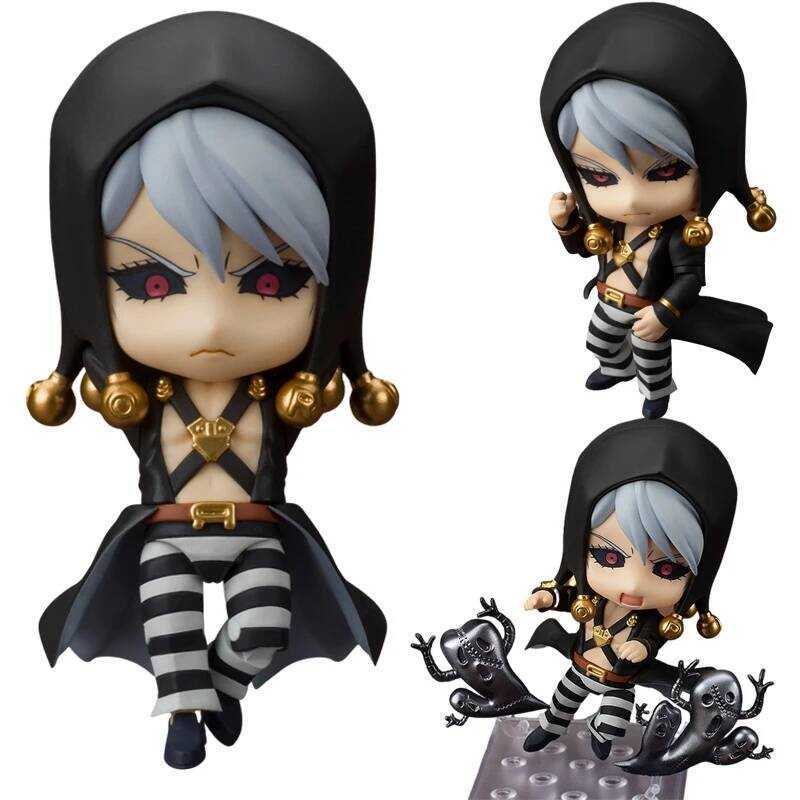 C 10Cm #1326 Risotto Nero Anime Figure Jojo's Bizarre Adventure Action Figure #1851 Jotaro Kujo Fig