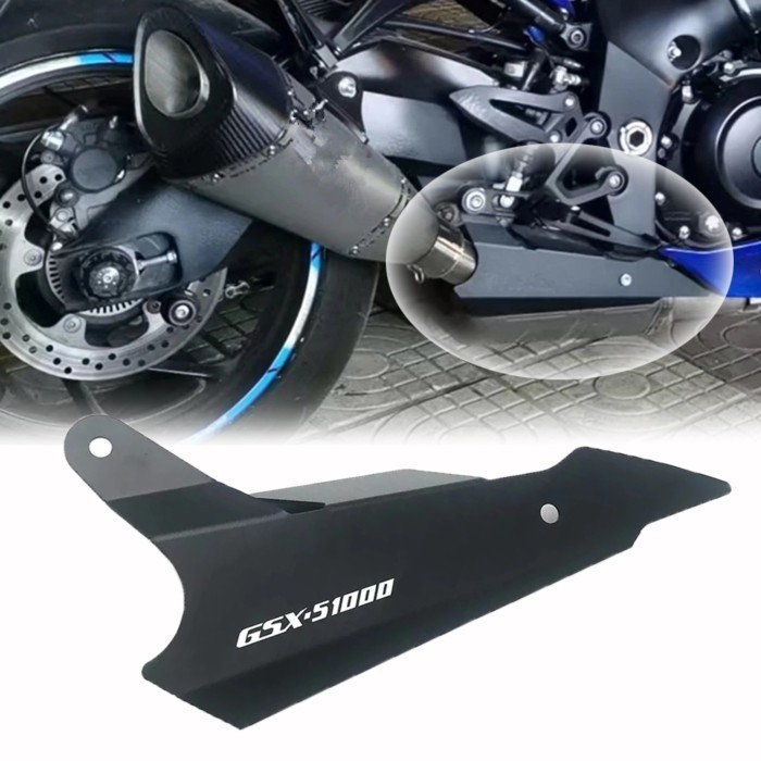 Motorcycle Exhaust Pipe Exhaust Guard for Suzuki GSX S1000F GSX-S 1000 gsx s1000 gsx s1000f gsx-s 1