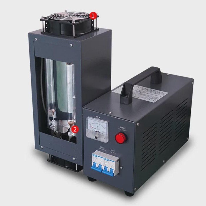 Portable UV Curing Machine 1KW Real Verification Room UV Glue Varnish Hardening Tool RX1KW 230MM/30