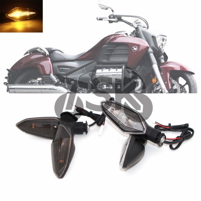 For HONDA F6C GL1800C 2014 2015 2016 2017 Motorcycle turn signals LED