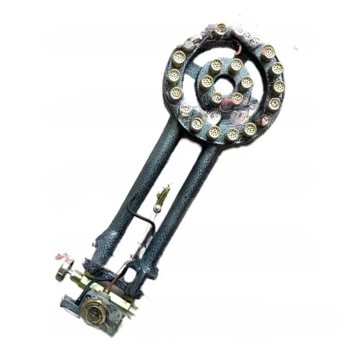 Cast Iron Gas Stove Single Burner for Commercial Hotel Liquefied Gas Electronic Ignition High-press