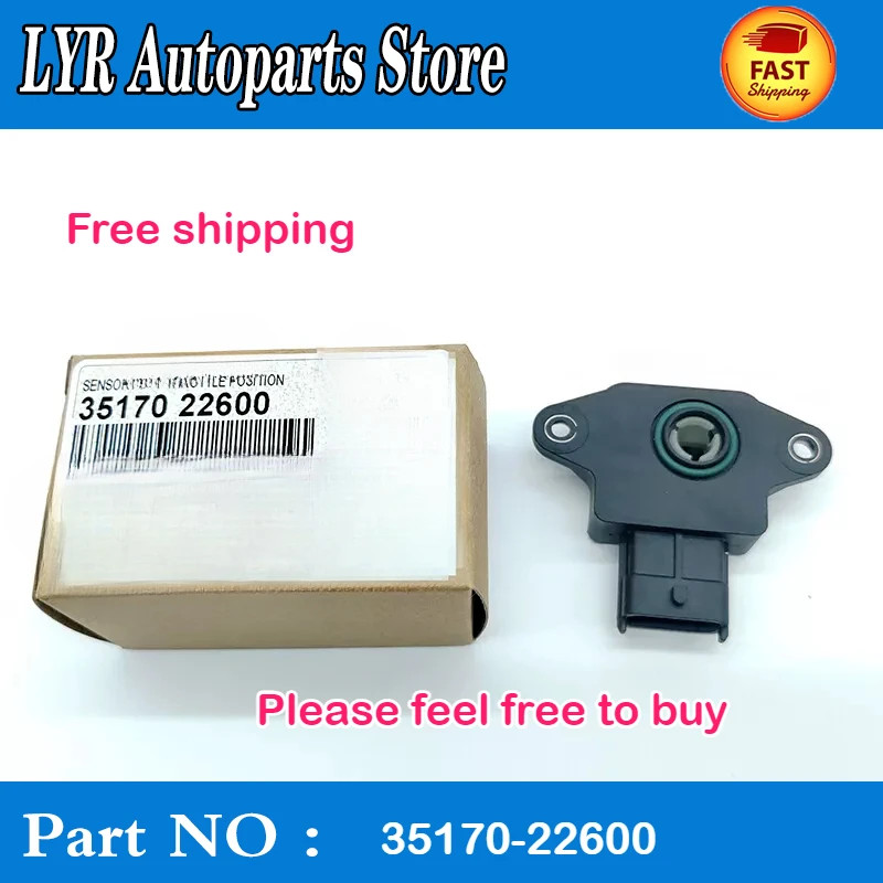 High quality Throttle Position Sensor For HyundaiTucson Accent For Kia 35170-22600 35170-22600 car