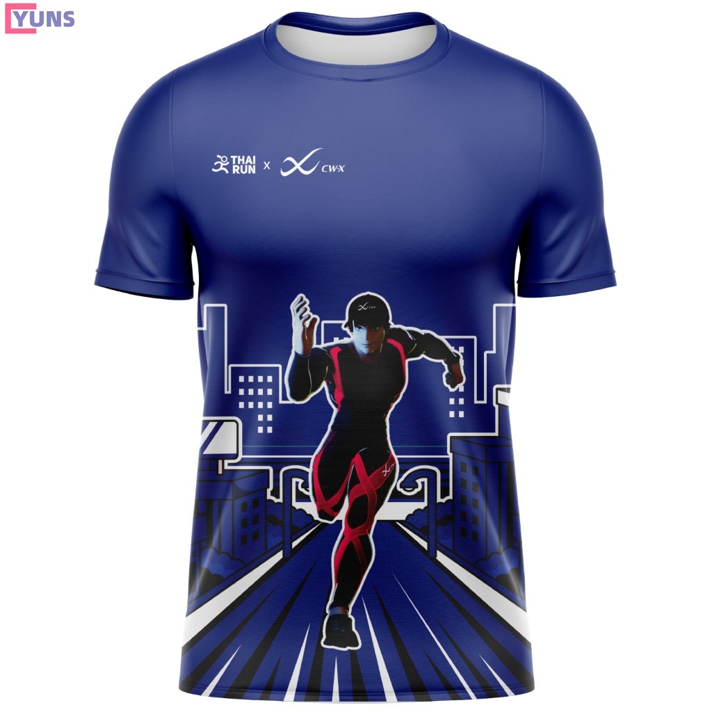 เสื้อออกกำลังกายและผ้าบับ Thairun X CW-X