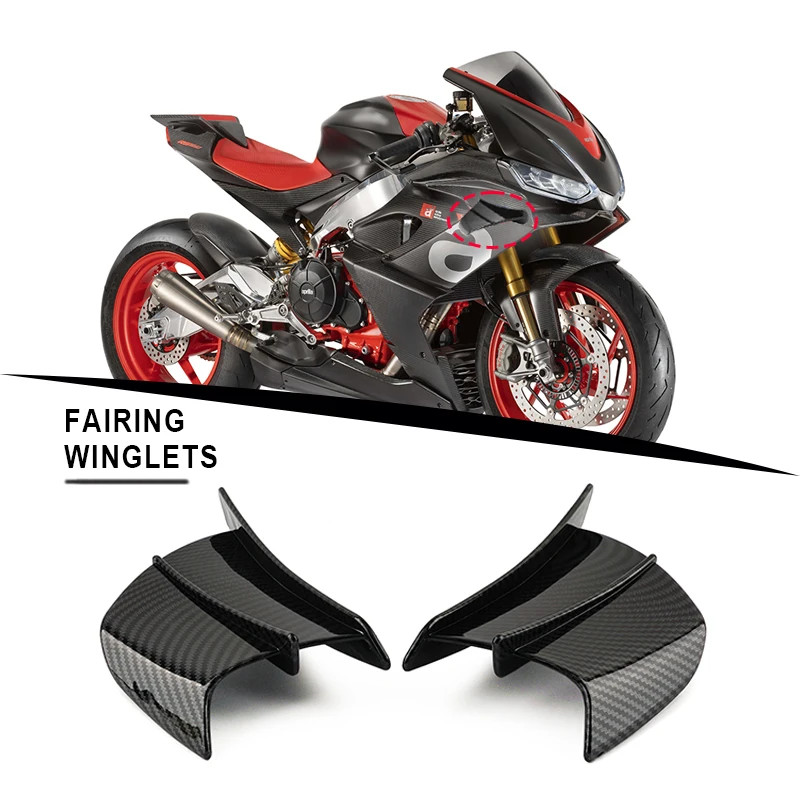Motorcycle Accessories Winglet Aerodynamic Wing Kit Spoiler For Aprilia RSV4 X Tuono V4 660 Factory