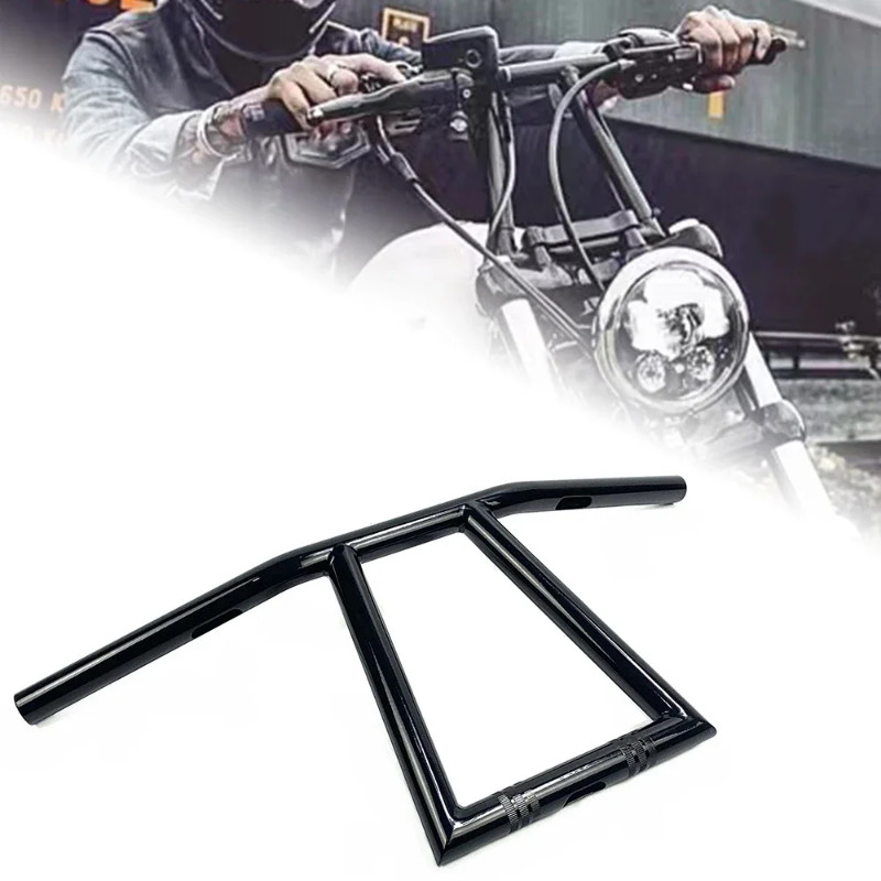Motorcycle 1 inch Window Bar Handlebars For Harley Sportster XL883 XL1200 X48 Iron Custom handlebar
