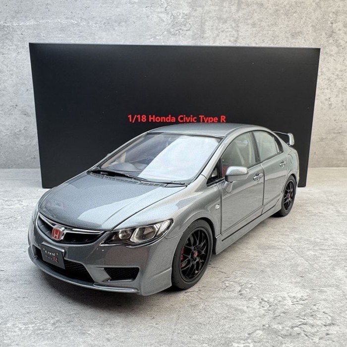 Will WELL 1: 18 Honda Civic Civic FD2 type R Red Alloy Car Model Collection