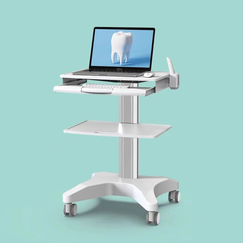 Dental Trolley for Dental Clinic  with Oral Scanner Holder monitor electrocardiograph ultrasonic Me