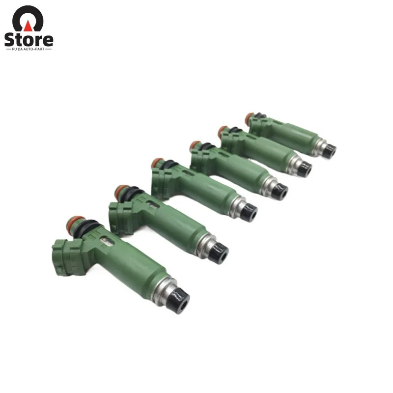 6pcs 23250-66010 23209-66010 2325066010 Auto Injector for 99-09 LANDCRUISER LX450 1FZ-FE 4.5L V6