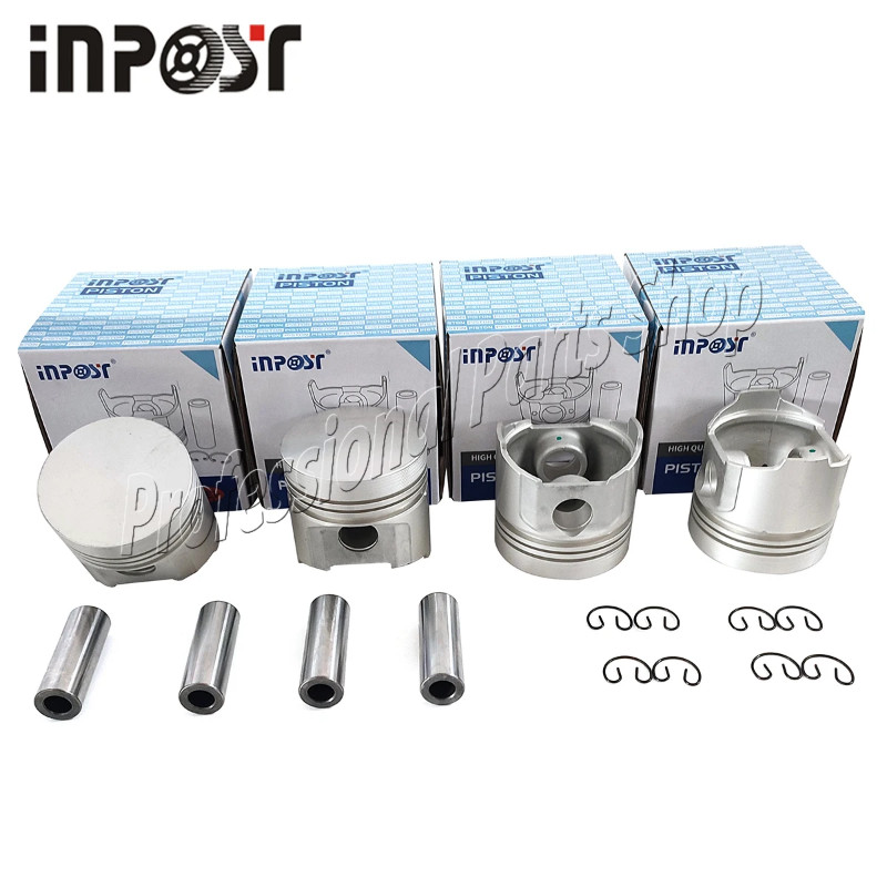 4 set  V1902 Piston Set STD 85mm for Kubota V1902