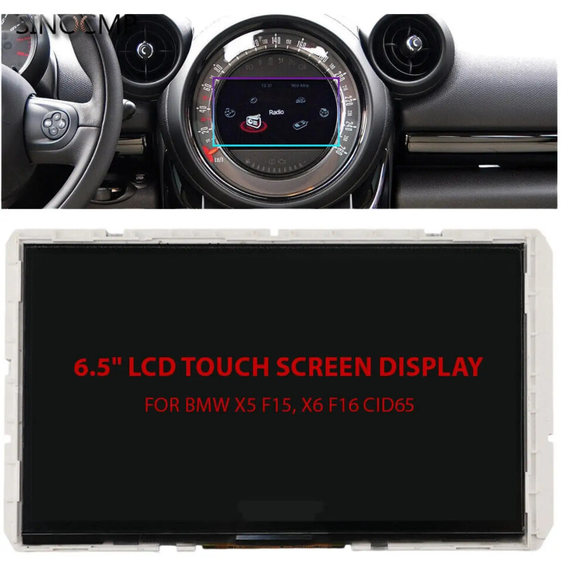 6.5" LCD Screen Display Head Unit Nav Media  BM 9279424 BM9279424 01Z For BMW X1 F48 X2 F39 Mini Co