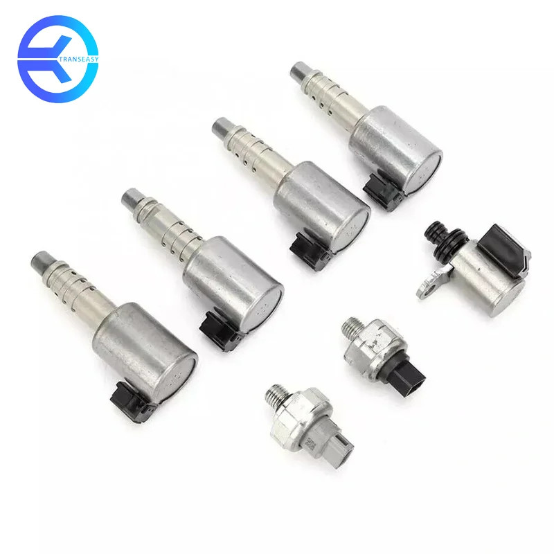 7PCS OEM RE0F10D JF017E CVT8 Transmission Solenoids Fits For Infiniti JX35 QX60 Nissan