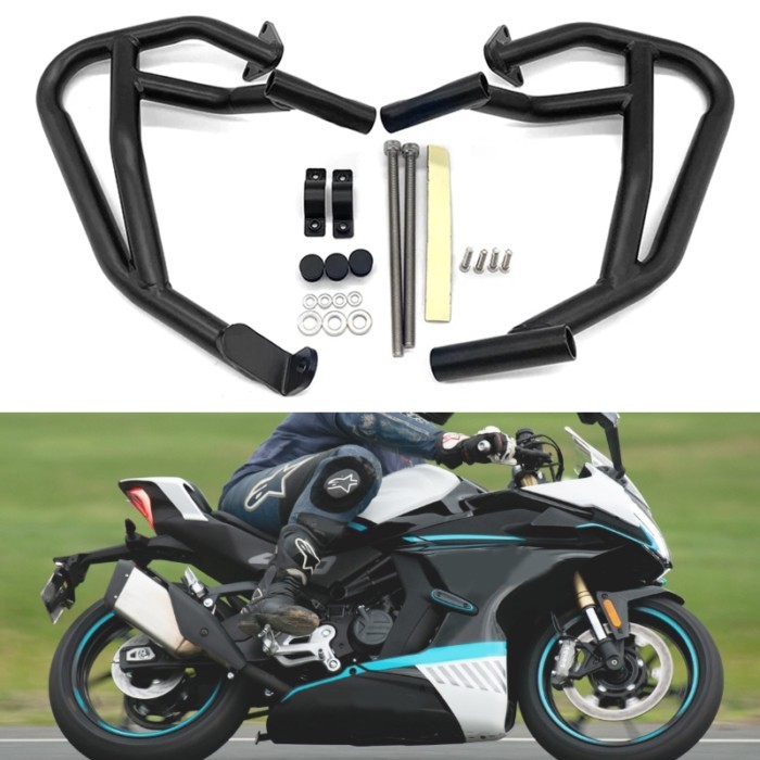 2023-2022 New 450SR Motorcycle Accessories Engine Guard Crash Bar Bumper Body Falling Protection Fi