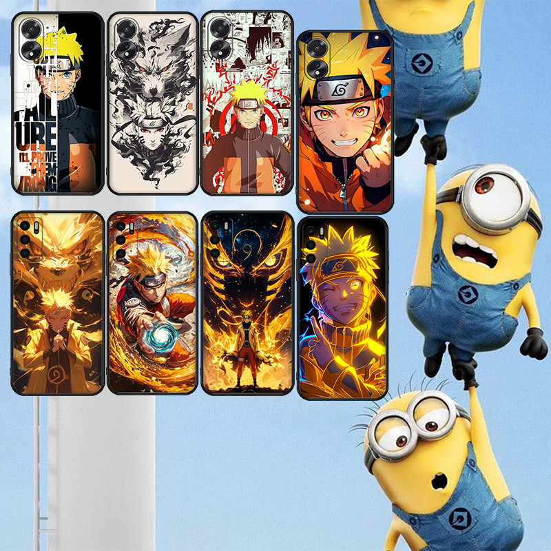 สีดําเข้ม Xiaomi POCO F5 pro F6 pro f7 pro f7Ultra F8 PRO F8Ultra Naruto1 เคสโทรศัพท์