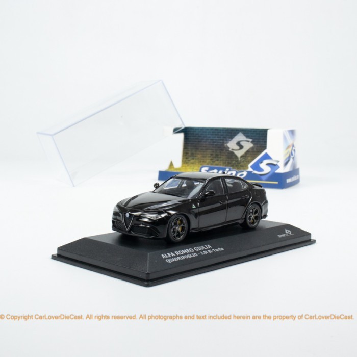 SOLIDO/SOLIDO 1: 43 Alpha Romeo GUILIA รถจําลองรุ่นโลหะผสม