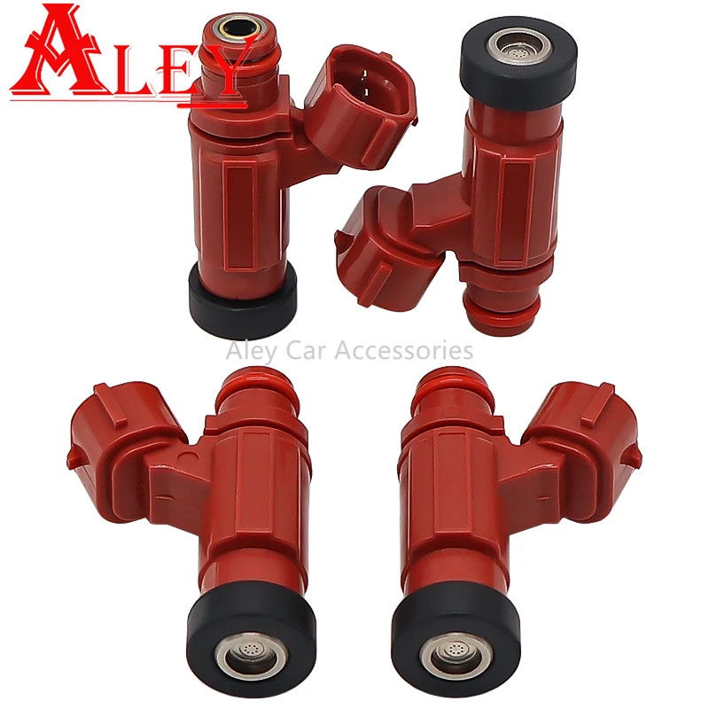 4PCS EAT289 49033-0012 490330012 Motorcycle Fuel Injectors 8 Holes For Kawasaki Z1000 ZX6R ZX10R ZX