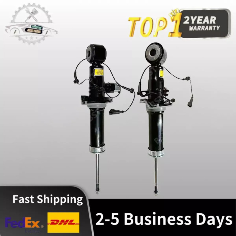 Pair Rear Shock Absorber with Electric For Ford Expedition Lincoln Navigator