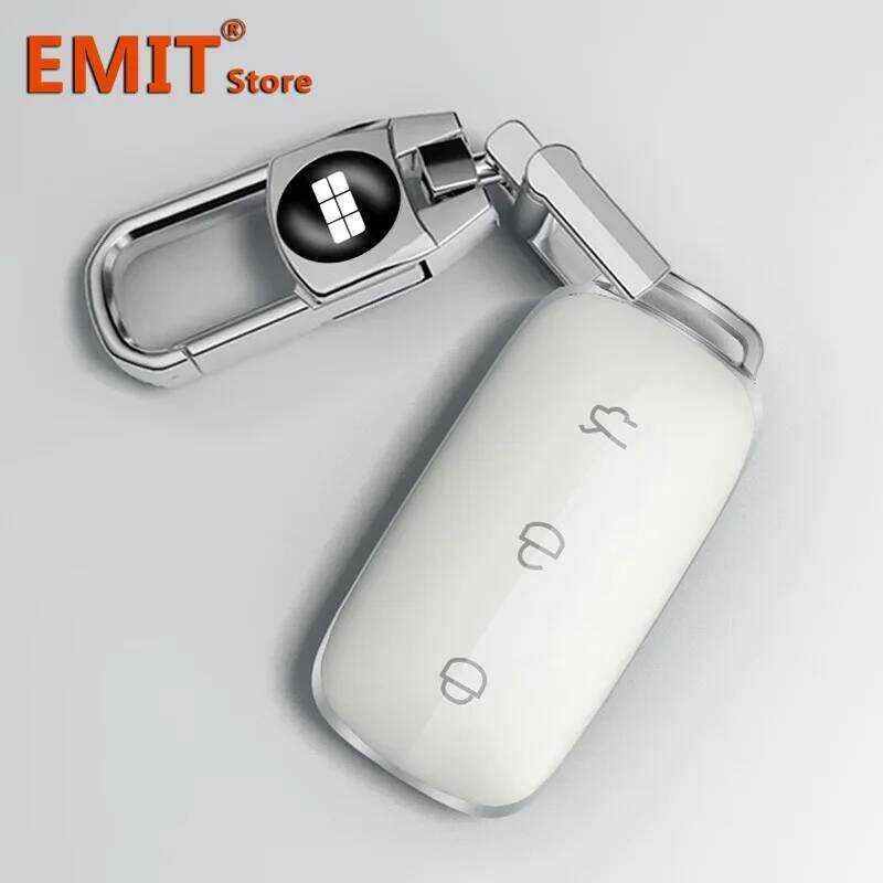 C TPU Car Key Case For Geely Galaxy L7 2023 L6 MAX 1.5T Plus AIR PRO Remote Cover Shell Keychain Ri