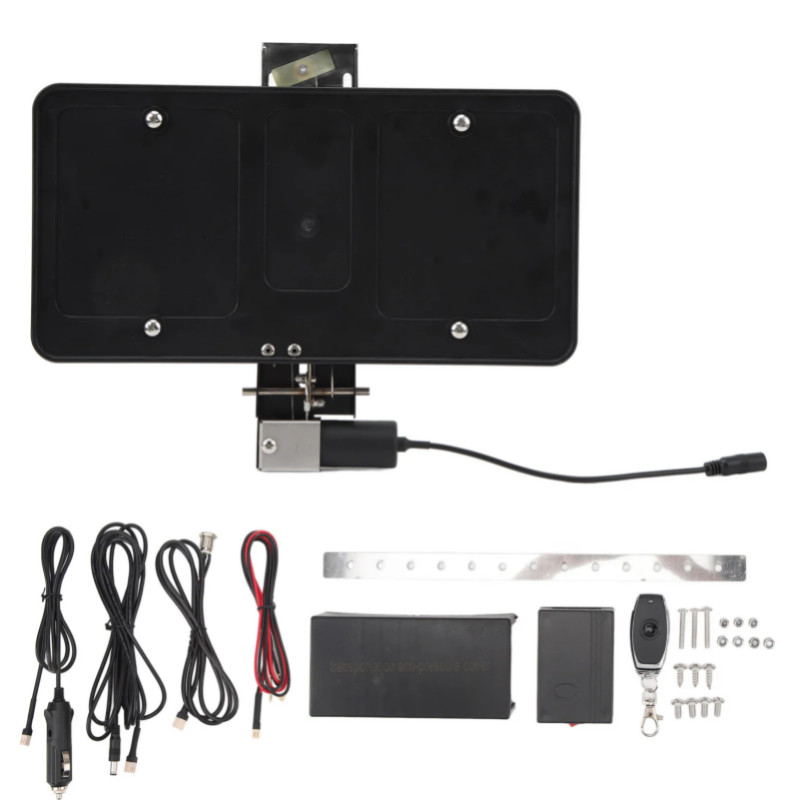 Adjustable License Plate Holder  Up License Plate Holder Adjustable Remote Control License Plate Fr