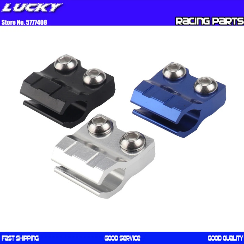 Motorcycles CNC Brake Line Clamps Line Holder For Yamaha YZ125 250 YZF 250 450 2005-2008 WRF 250 45