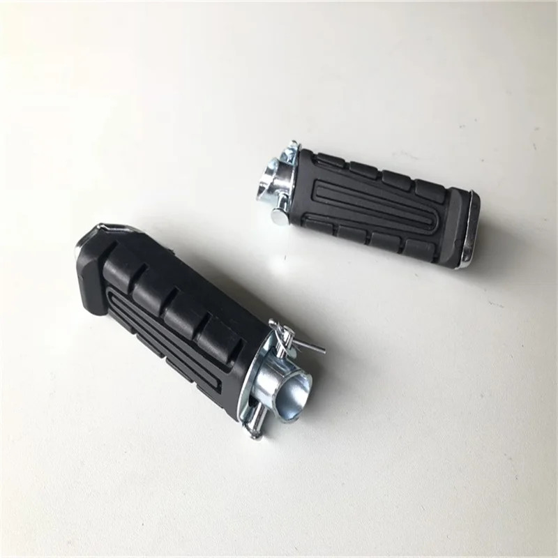 Motorcycle Rear foot pedal assembly Pedal fixing bracket For Yamaha YBR125 YBR 125 YB125S YB125E YB
