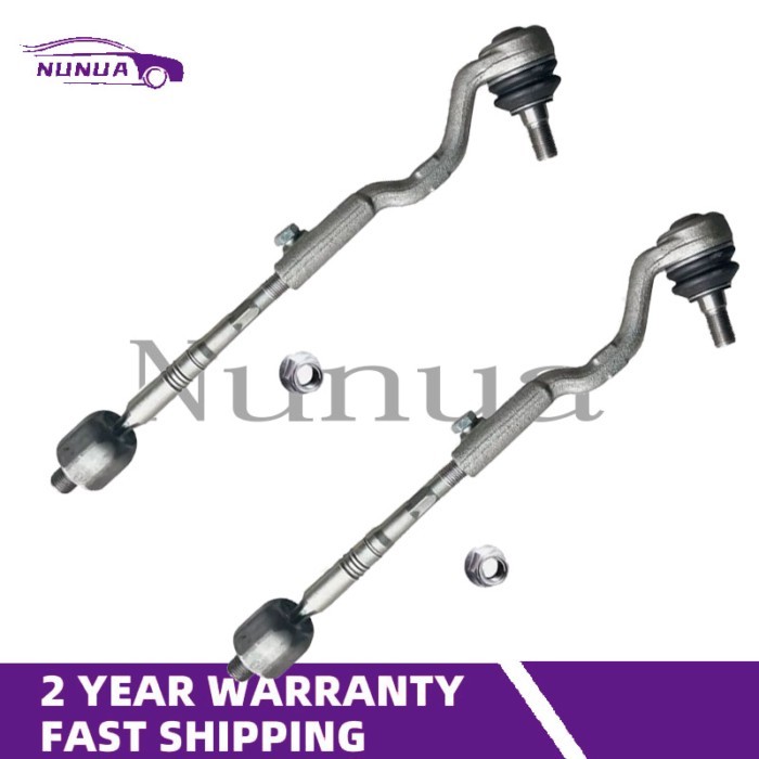 A Pair of Front Steering Tie Rod Assembly For BMW X5 X6 F15 F16 F85 F86 2013- / OE 32106858735 3210