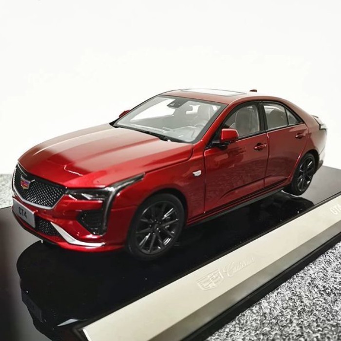 โมเดลรถอัลลอย Cadillac CT4 CT5 XT4 Cadillac Cadillac 1: 18 ของแท้