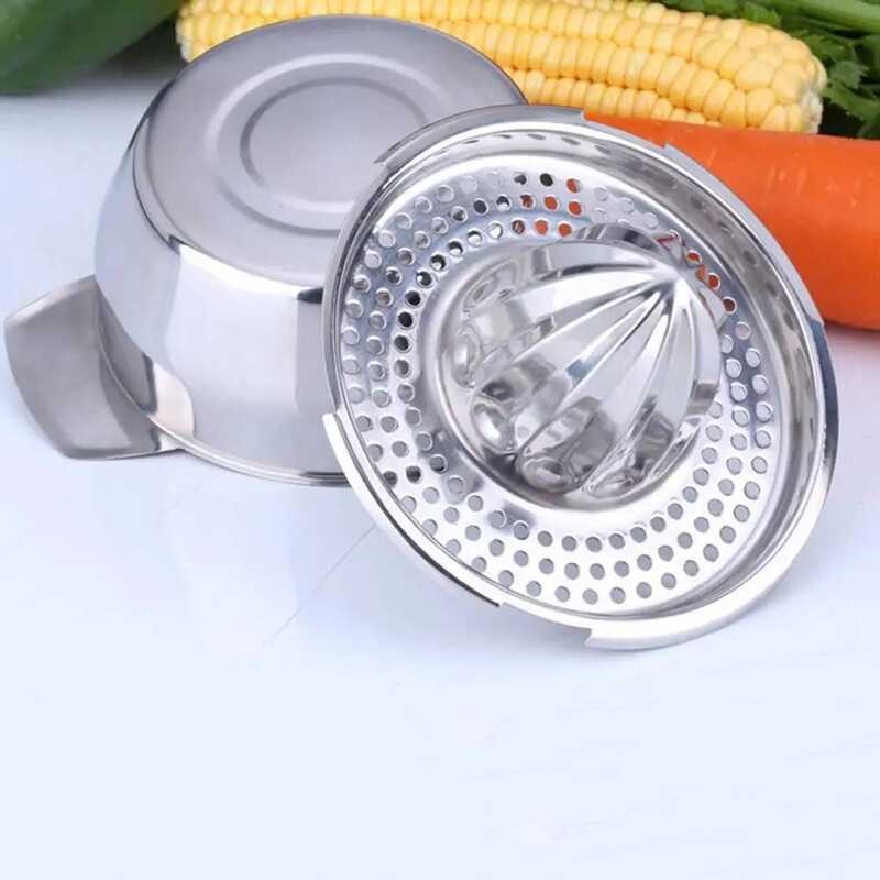 C Manual Juicer Fruit Juicer Machine Stainless Steel Manual Orange Juicer Detachable With Strainer