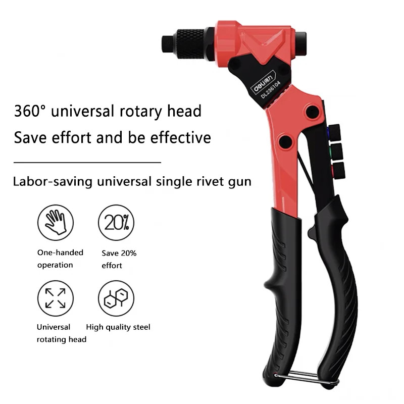 Rivet Reamer Tool Single Universal 3 In 1 Multi Function Rivet Gun With Nut Rivet Hand
