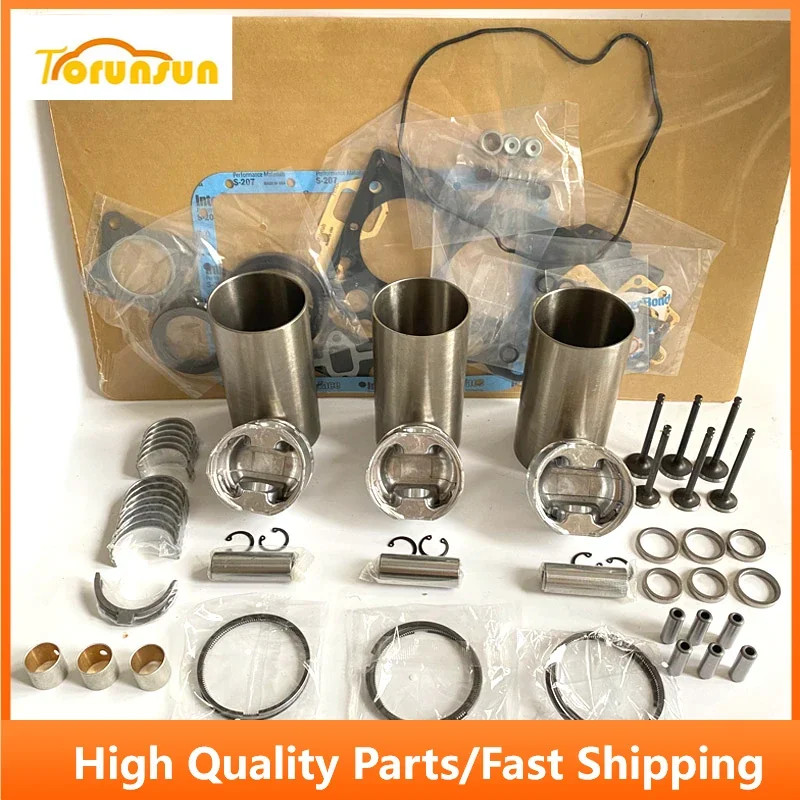 N843 Engine Overhaul Rebuild Kit For Shibaura Tractor CM314 SG280 ST330 ST333