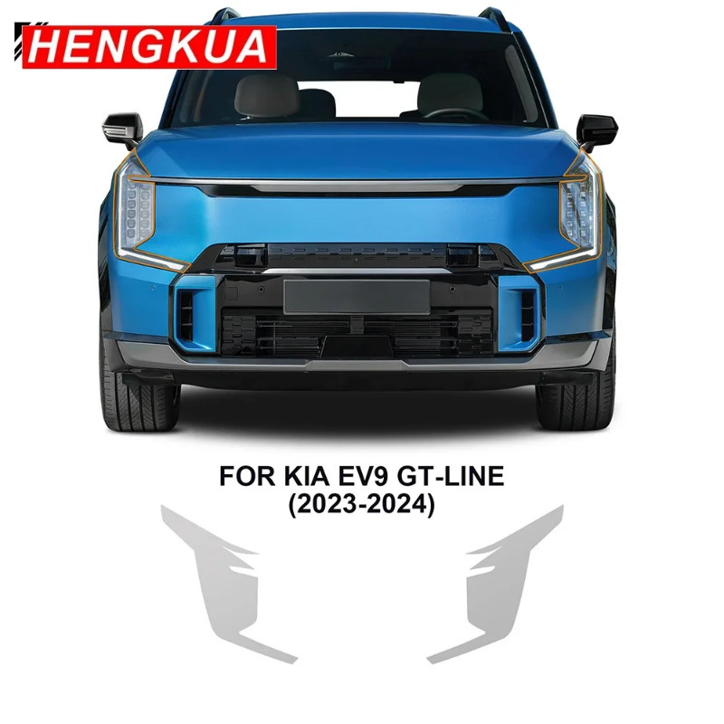 For KIA EV9 GT-Line 2023 2024 Car Headlight Rearview Paint Protection Film PreCut TPU PPF B C Pilla