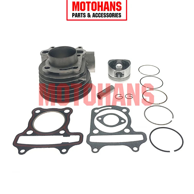 BX18080021D 52.4MM BORE CYLINDER KIT FOR 125CC KYMCO PEOPLE ONE E4 16 ONE I 125 13 DD 125 15 S125 0