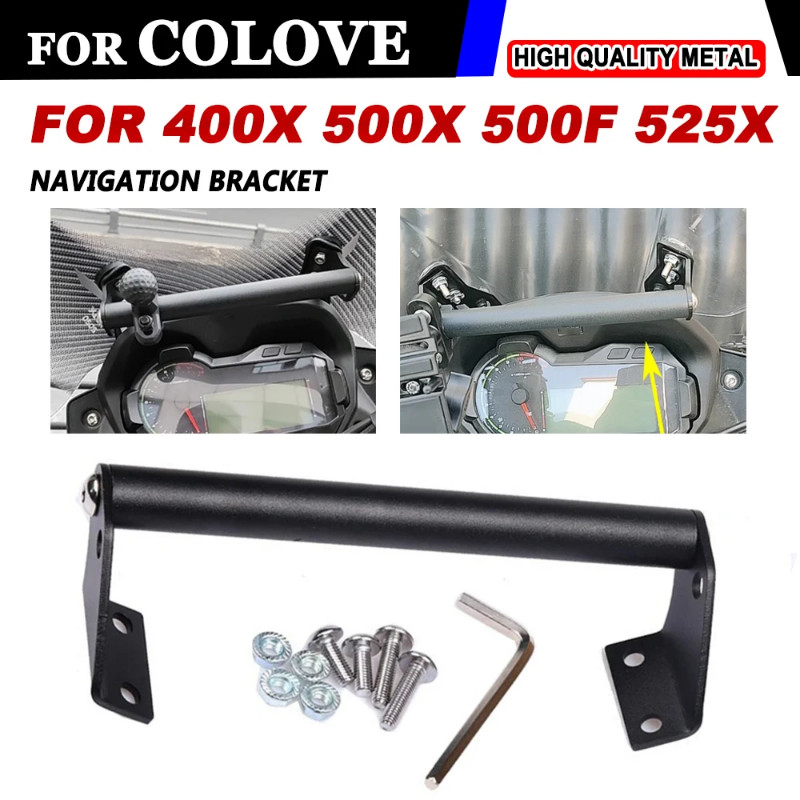 For Macbor Montana XR5 For Colove KY400X KY500X KY500F Excelle 400X 500X 525X Mobile Phone Holder S