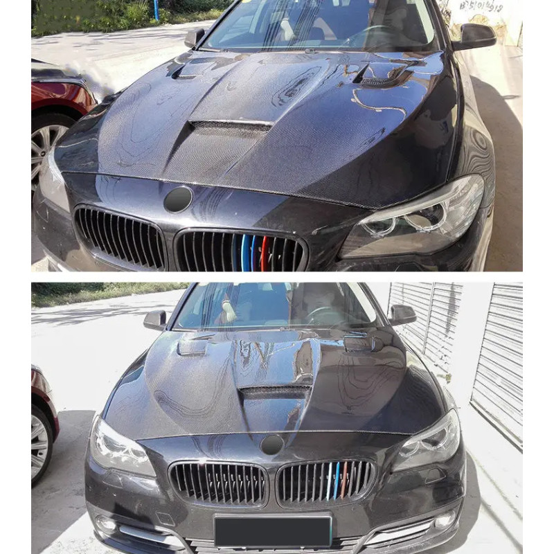 F10 M5 Carbon Fiber Engine Hood Bonnet for bmw 5 SERIES F10 F18 Gts，100% tested well