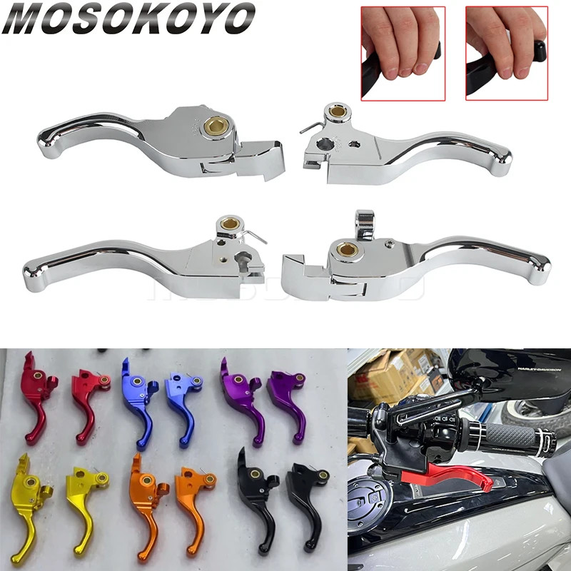 For Harley Touring Road Glide ST CVO FLTRXSTSE CVO 121 FLTRXSE FLTRX Motorcycle Clutch Lever Brake