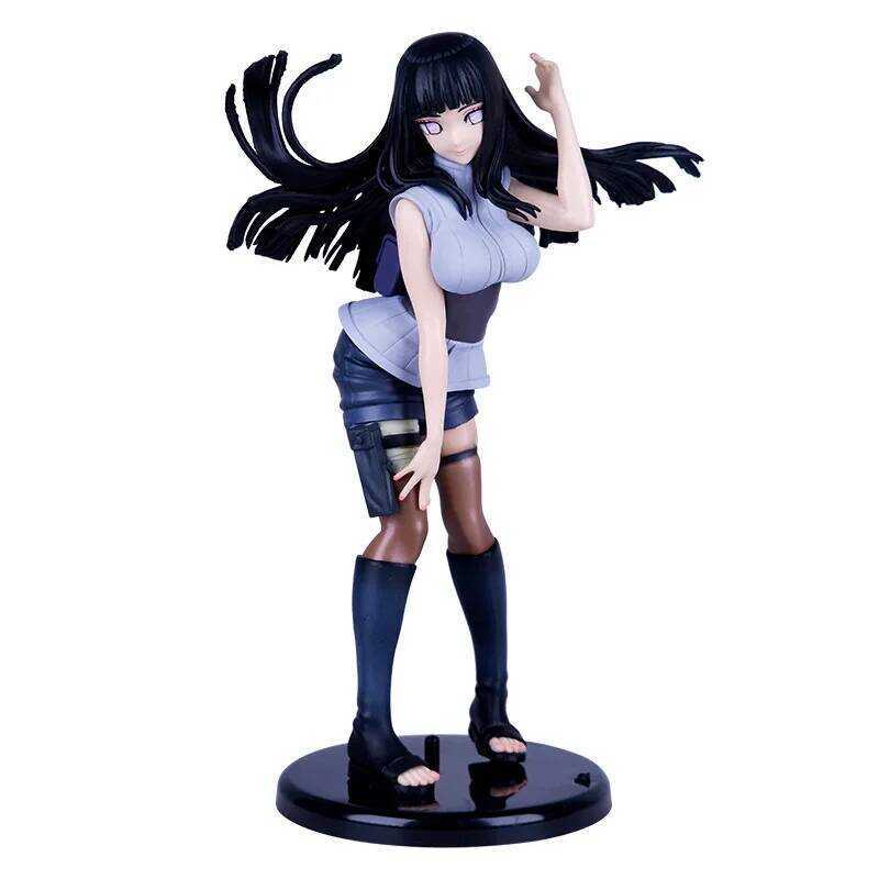 C 21Cm Anime Naruto Shippuden Hyuga Hinata Action Figure PVC Statue Collection Model Toys Decoratio
