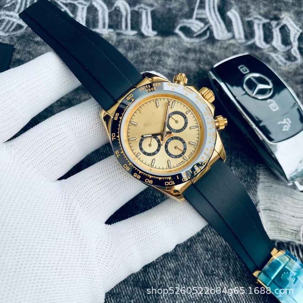 2026 แฟชั่นกีฬา N Swiss Movement Daytona Series C โรงงาน 4130 7750 Multi-Function Chronograph Mechan