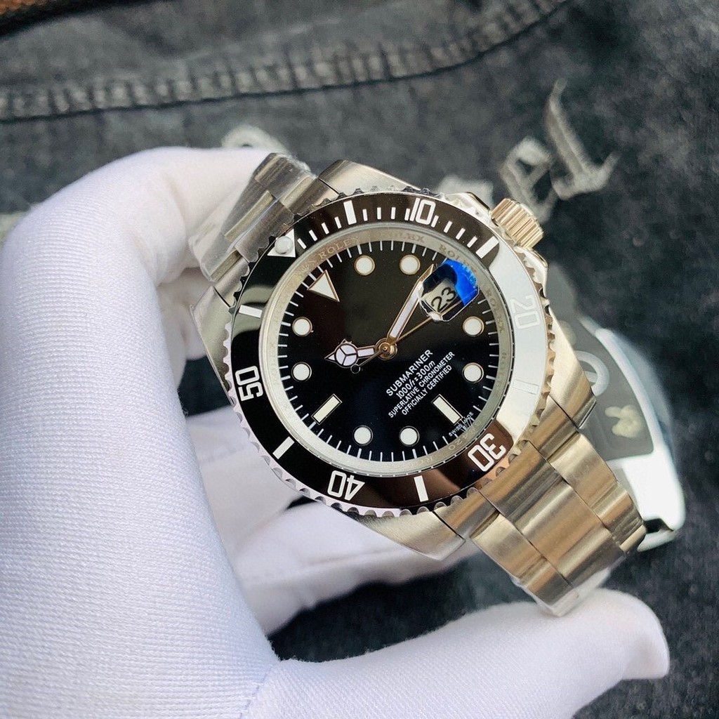 2026 แฟชั่นกีฬา One Piece Black Water Ghost นาฬิกาผู้ชาย Order นาฬิกากลไกอัตโนมัติ N โรงงานสีเขียว W