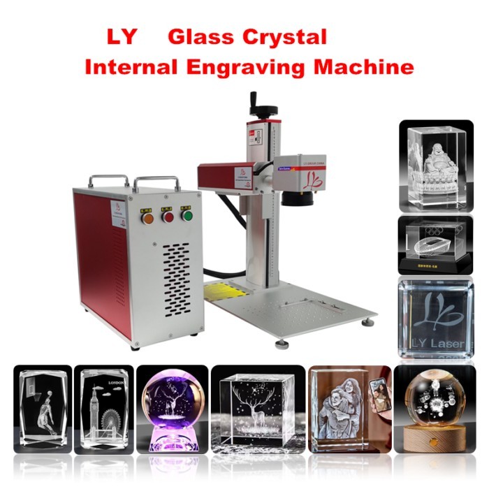 10W Crystal 3D Internal Laser Engraving Machine Ultraviolet Ray Purple UV 5W Laser Marking Machine