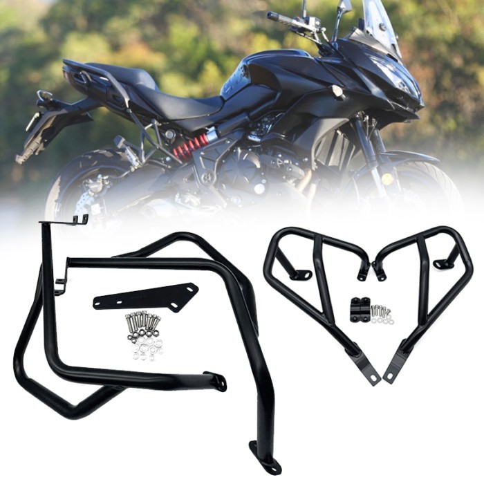 Versys650 KLE650 Motorcycle Engine Guard Crash Tank Bar Bumper Fairing Frame Protector For Kawasaki