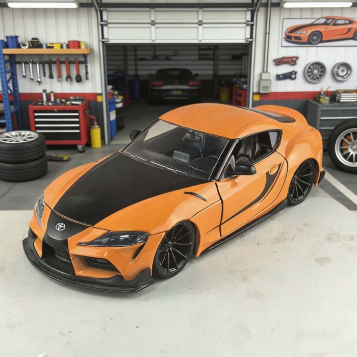 JADA JADA Toyota GR Supra (Fifth Generation Supra, A90) 1; 24 Alloy Car Model