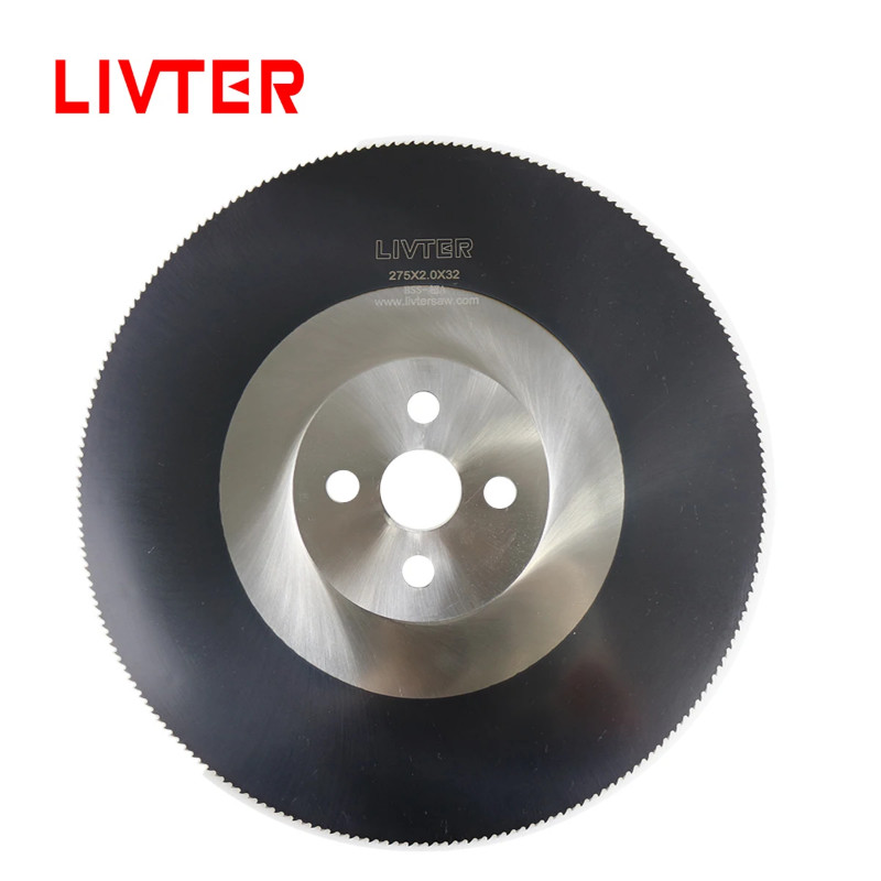 LIVTER Circular Saw Blade HSS Saw Blade TICN Coating Cold Saw Blade for Cutting Stainless Steel pip