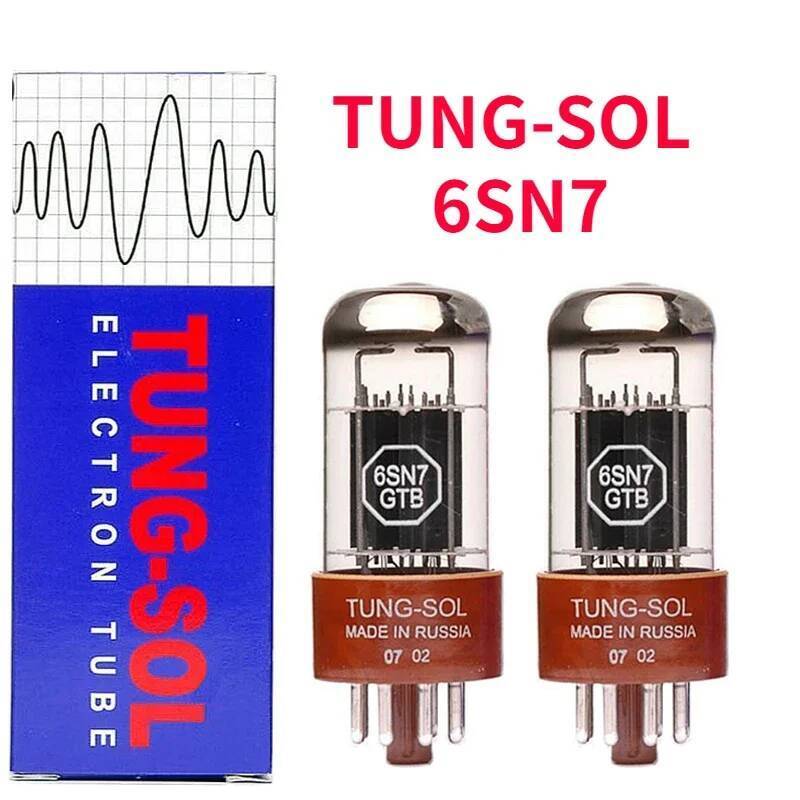 TUNG-SOL 6SN7 หลอดสูญญากาศแทน 6N8P 6H8C CV181 หลอดอิเล็กทรอนิกส์ Original Precision Matching Tube เค