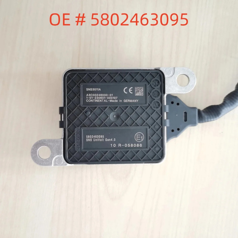 High quality Brand New 5802463095 SNS3011A 12V NOx Sensor Nitrogen Oxide Oxygen Sensor 5802463095 S
