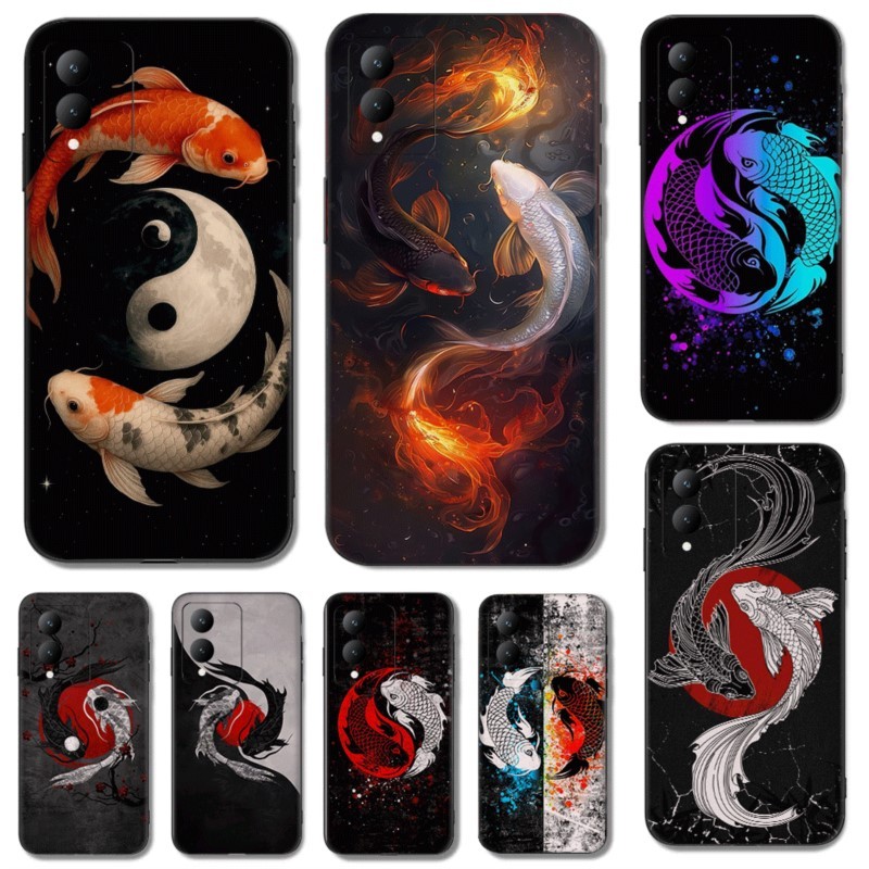 Vivo Y75 Y77 Y77T Y78M Y78 Plus Y78 Y81 Y81s Y91C Y95 Y93 Y91 Y200 Y300 ความเข้ากันได้TPUสีดําพลาสติ