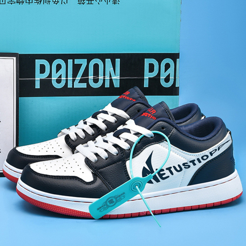 รองเท้ายืนยาวไม่เหนื่อยคู่กีฬารองเท้าผ้าใบ Pure Original Low-Top Midnight Blue Classic Campus ผู้ชาย